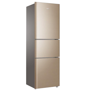 haier/海尔冰箱206升三门小型家用租房节能静音省电 bcd-206stpp