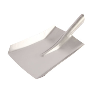 304/316l不锈钢锨耐酸碱腐蚀方头化工防磁小铁锹加厚白钢平口洋铲