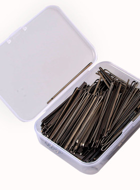 小钢夹影楼新娘化妆黑色头发一字夹