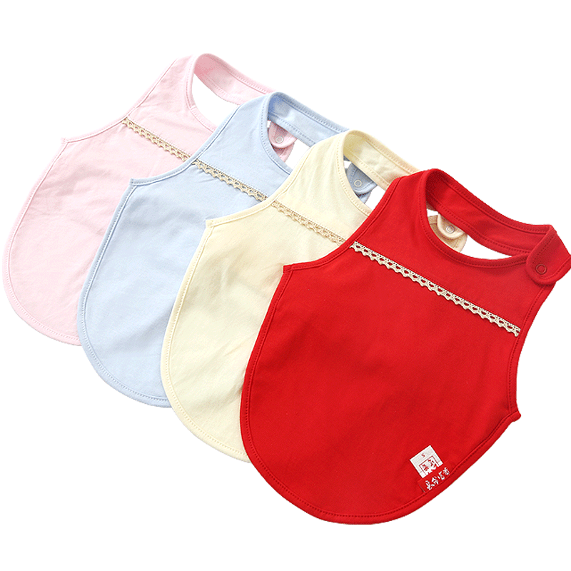 新生婴儿肚兜夏季薄款纯棉小兜兜儿童宝宝护肚肚围初生红四季通用