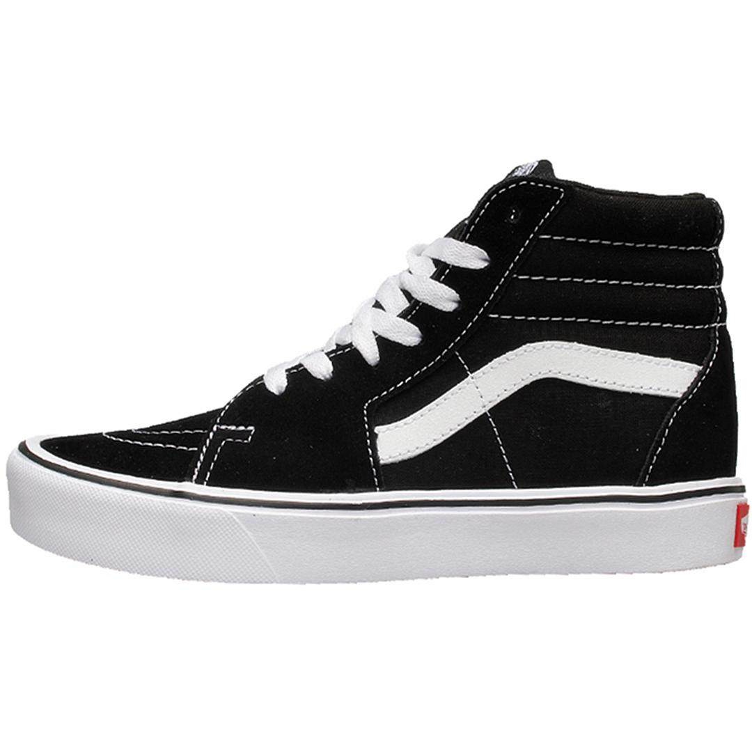 专柜正品vans sk8-hi黑白经典款高帮男鞋女鞋帆布板鞋vn000d5ib8c