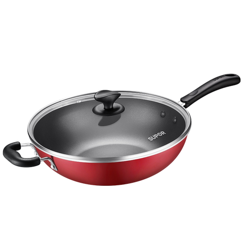 新品上市 苏泊尔不粘锅家用平底炒锅电磁炉煤气灶通用不粘炒菜锅