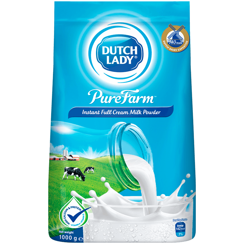 dutchlady子母荷兰原装进口调制乳粉(全脂)高钙高蛋白成人奶粉1kg