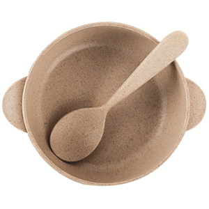 小麦秸秆套装家用创意个性筷碗盘子