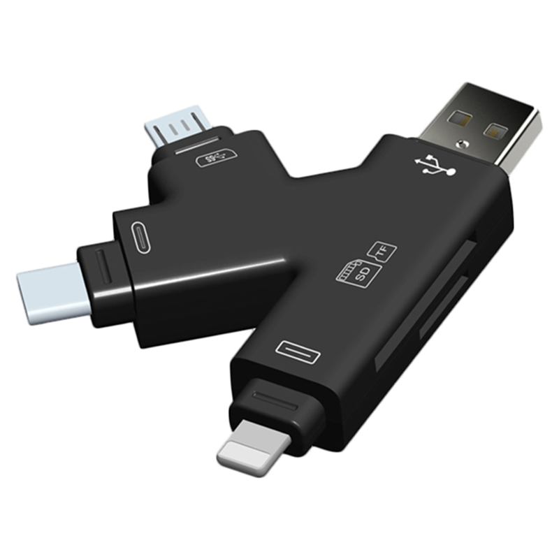 相机内存卡车载usb高速行车记录仪tf/sd卡转接头多功能万能通用转换器