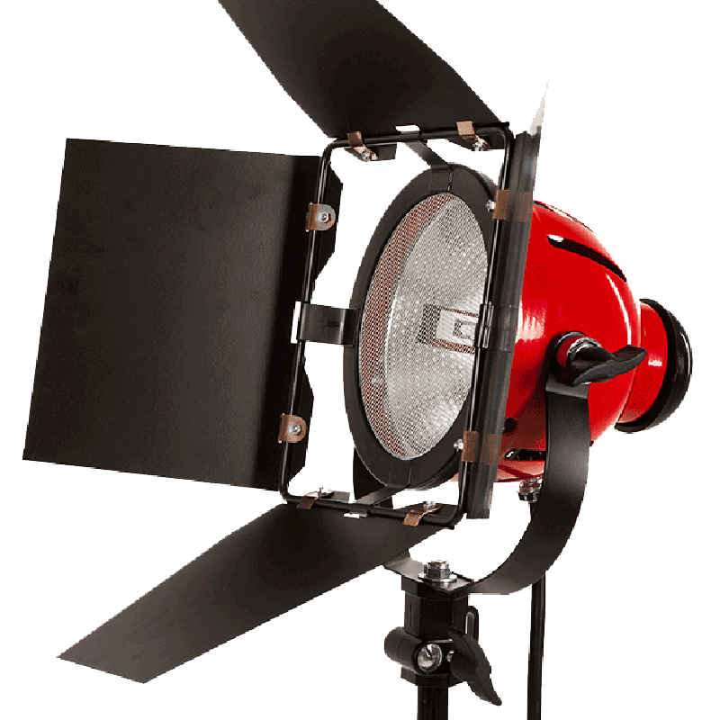 selens红头灯800w暖色摄影灯套装 2米灯架微电影补光灯舞台专业打光