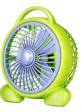 美诗儿小电风扇台式迷你静音小型学生宿舍家用床上用台扇夏天落地