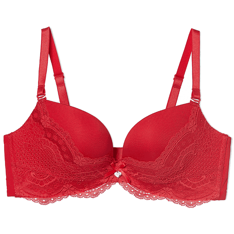 爱慕imis爱美丽女内衣蕾丝聚拢无钢圈调整型多色小胸文胸im17adw1