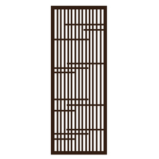 新中式屏风隔断 实木格栅 背景墙入户屏风小户型栅栏简约日式花格