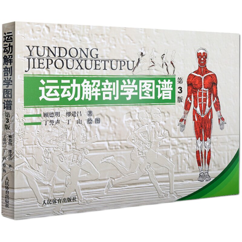 体适能健身运动解刨学医学运动训练学人体解剖彩色图谱肌肉健美训练
