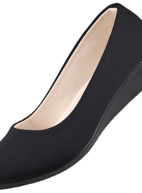 9券后月销 100喵唔的天空2022年秋冬大圆头松糕底单鞋真皮系带黑色