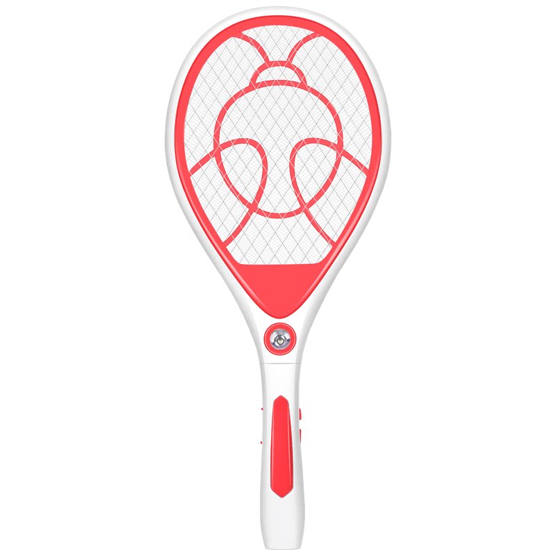 洲宇充电式家用强力可换18650锂电池蚊拍多功能led灯灭打苍蝇拍子