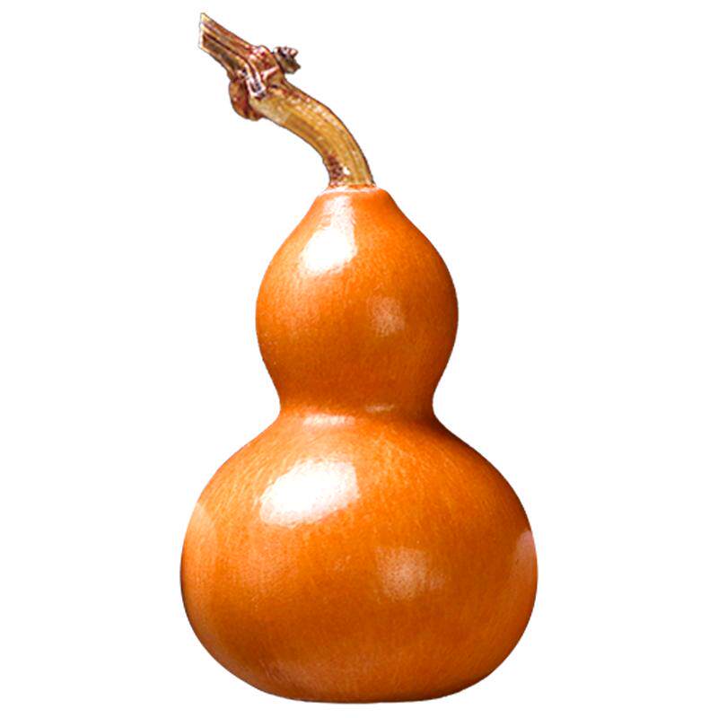 文玩小葫芦把件带龙头紫皮男手捻手盘玩家居挂件摆件迷你天然精品