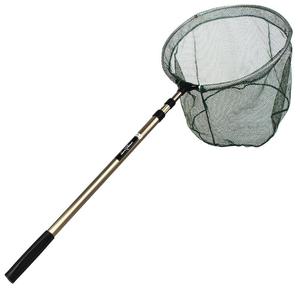 钓鱼抄网铝合金伸缩杆折叠网捞鱼网