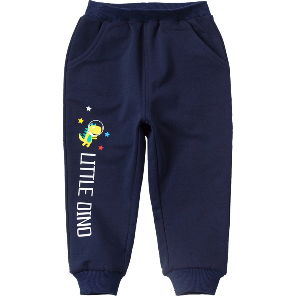 思齐贝比男童女童裤子春秋款宝宝运动裤儿童小童婴儿秋装卡通长裤