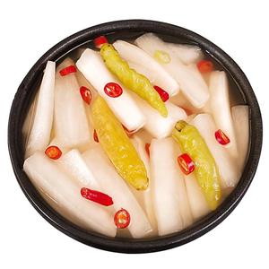 四川酸萝卜脆酸辣泡椒罗卜条泡菜