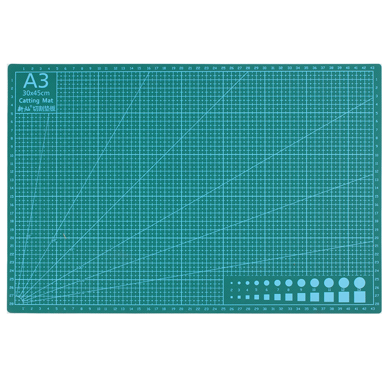 新灿a3切割垫板手账diy模型垫板a2大号手工垫板桌面刻板学生用写字