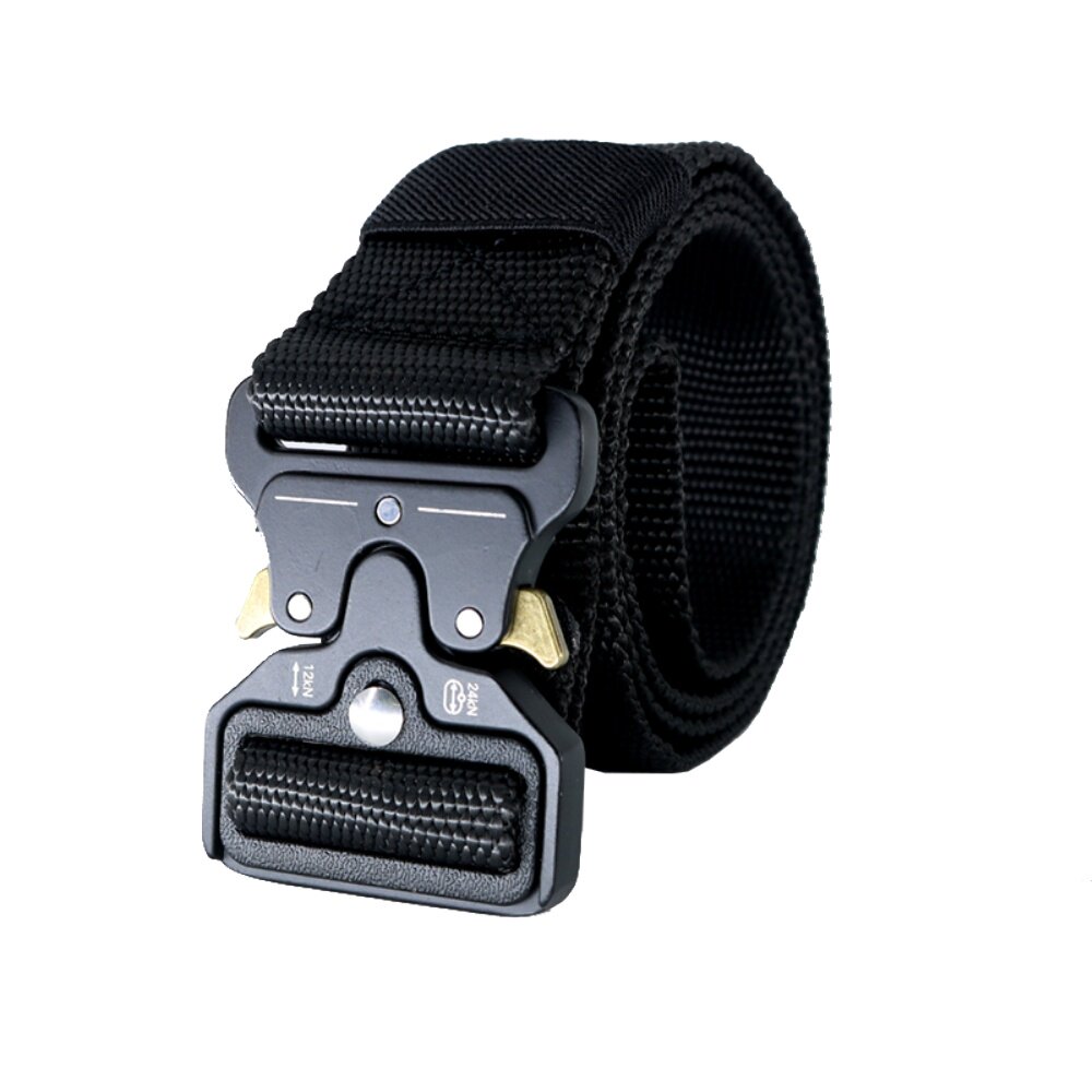 合金战术腰带男多功能军迷彩帆布户外皮带特种兵作训尼龙内用裤带