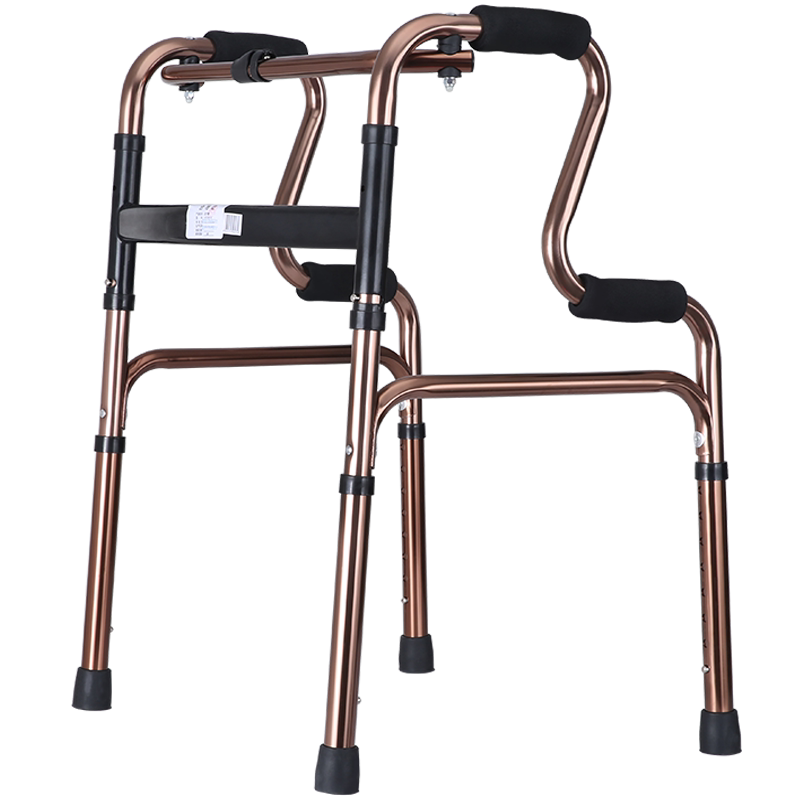 拐扙助行器拐棍老人手杖四脚助步器椅凳多功能坐椅骨折四轮拐杖 - 好
