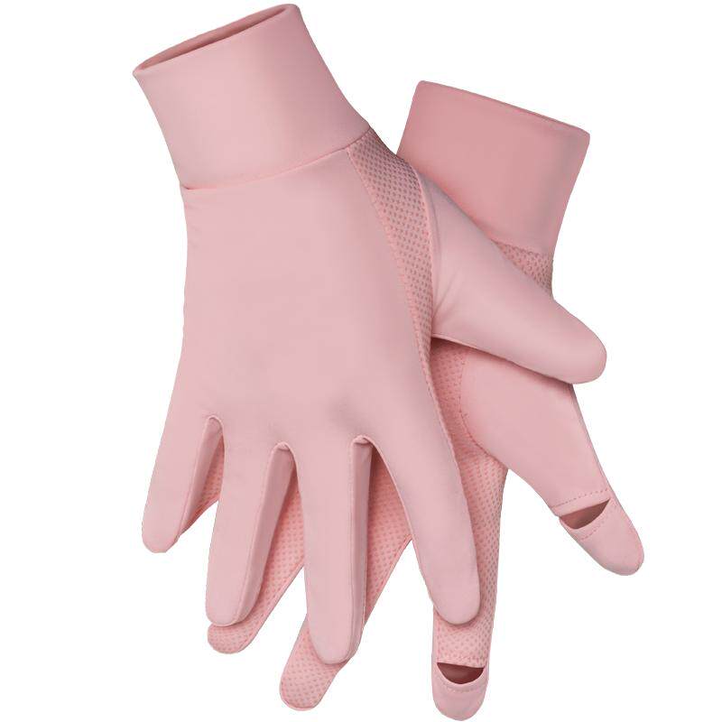 誉赫男女户外登山半指手套男士骑行开车