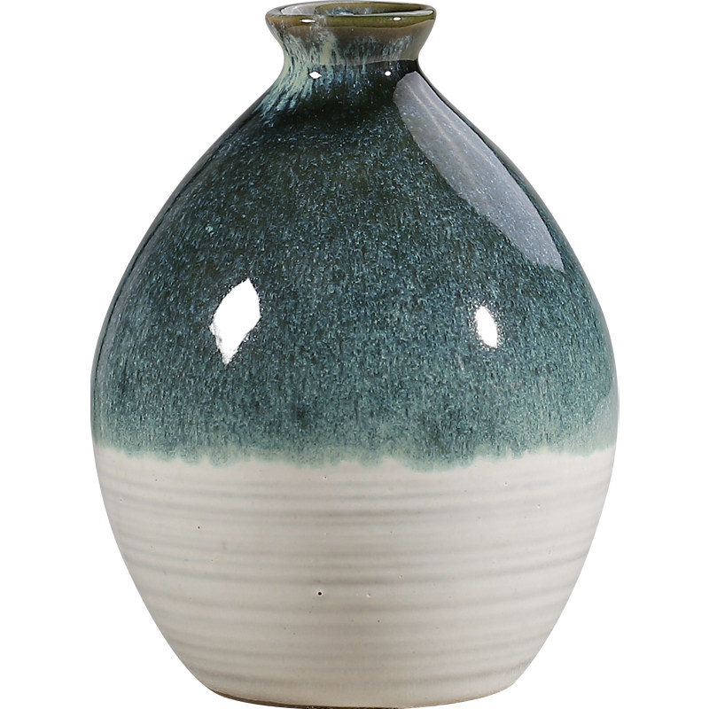 日式和风9彩陶瓷酒瓶1斤装窑变釉土陶酒坛500ml家用小酒壶空瓶子