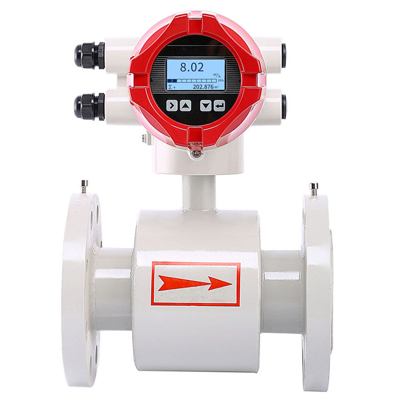 美控智能电磁流量计污水管道分体式一体防腐dn50/100ldg流量计表