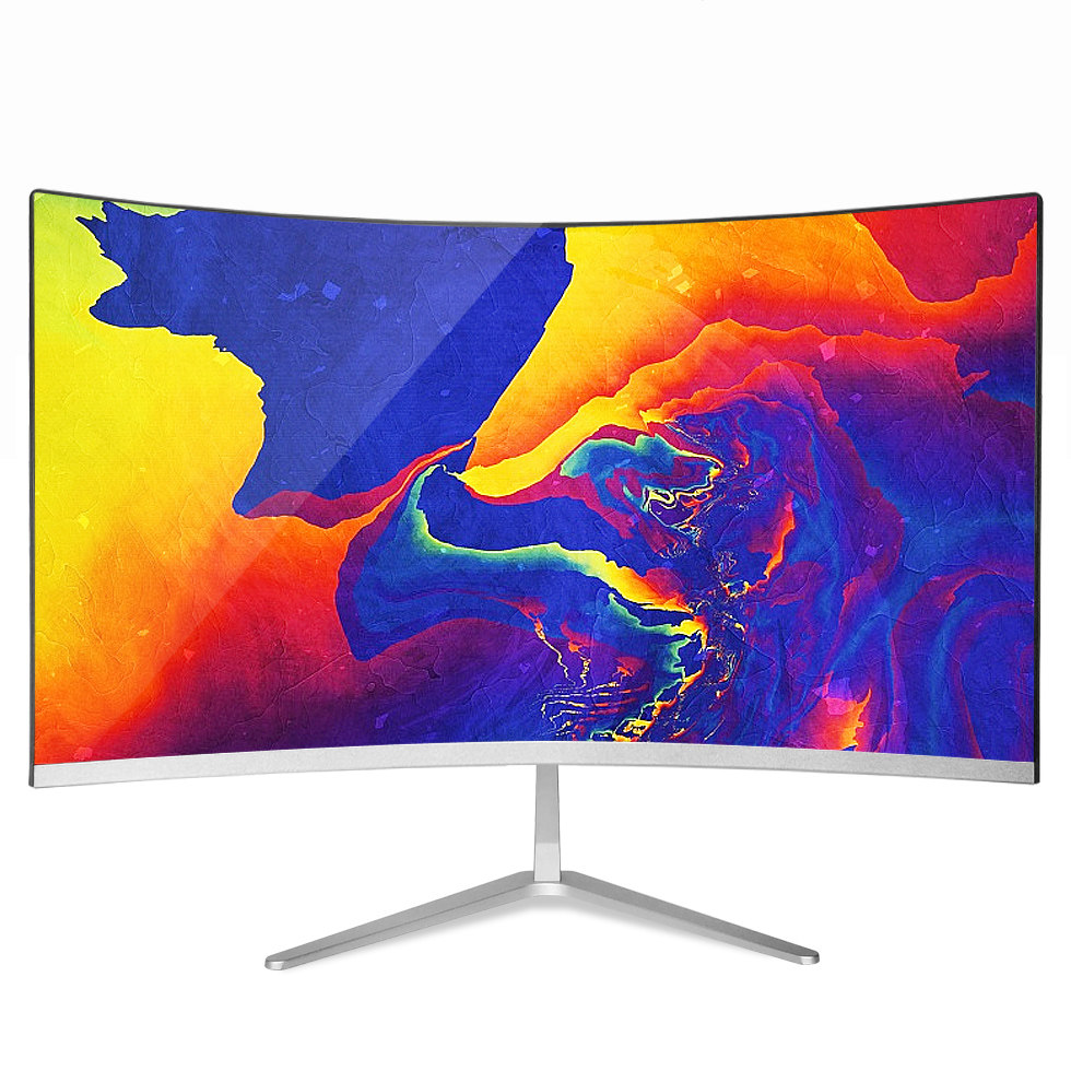 邦梭 高清24寸电脑显示器22/27英寸32led液晶2k曲面144hz监控屏幕