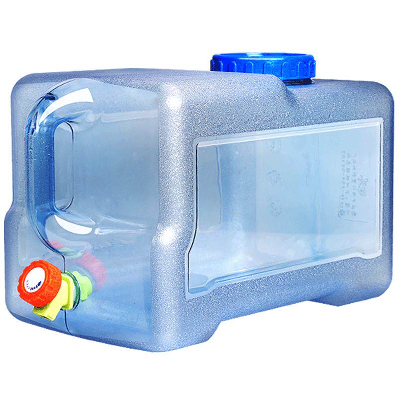 水桶家用储水用纯净矿泉户外水桶带龙头pc储水桶车载大容量蓄水箱