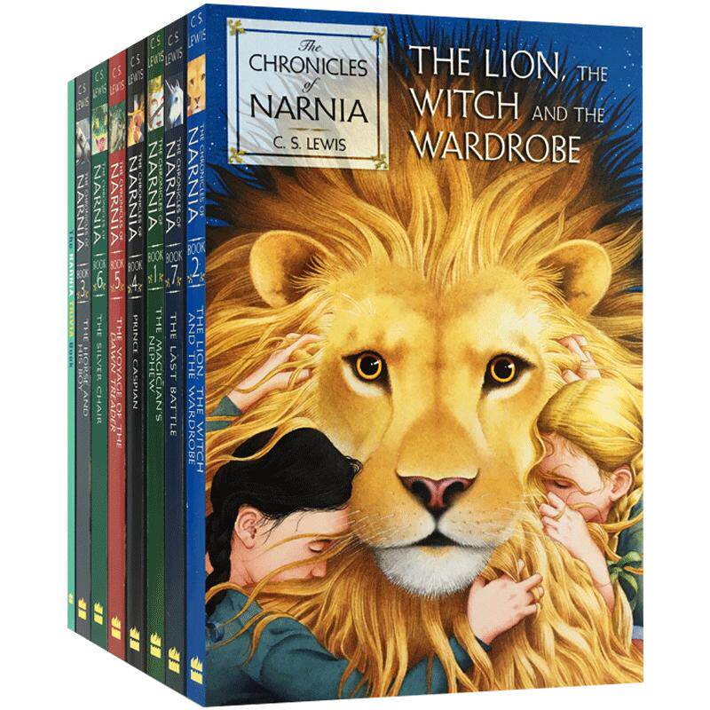 纳尼亚传奇英文原版1-7册全集 the chronicles of narnia青少年小说
