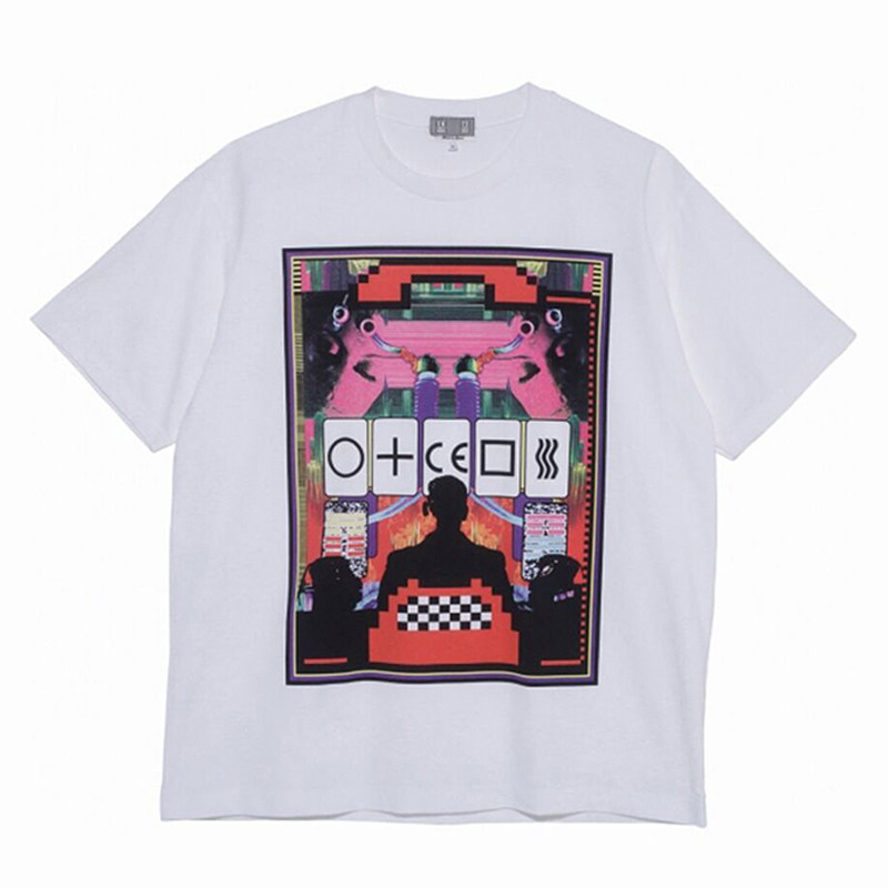 cavempt ce电报机纯棉 日系潮牌cav empt c.e情侣新款短袖t恤ins