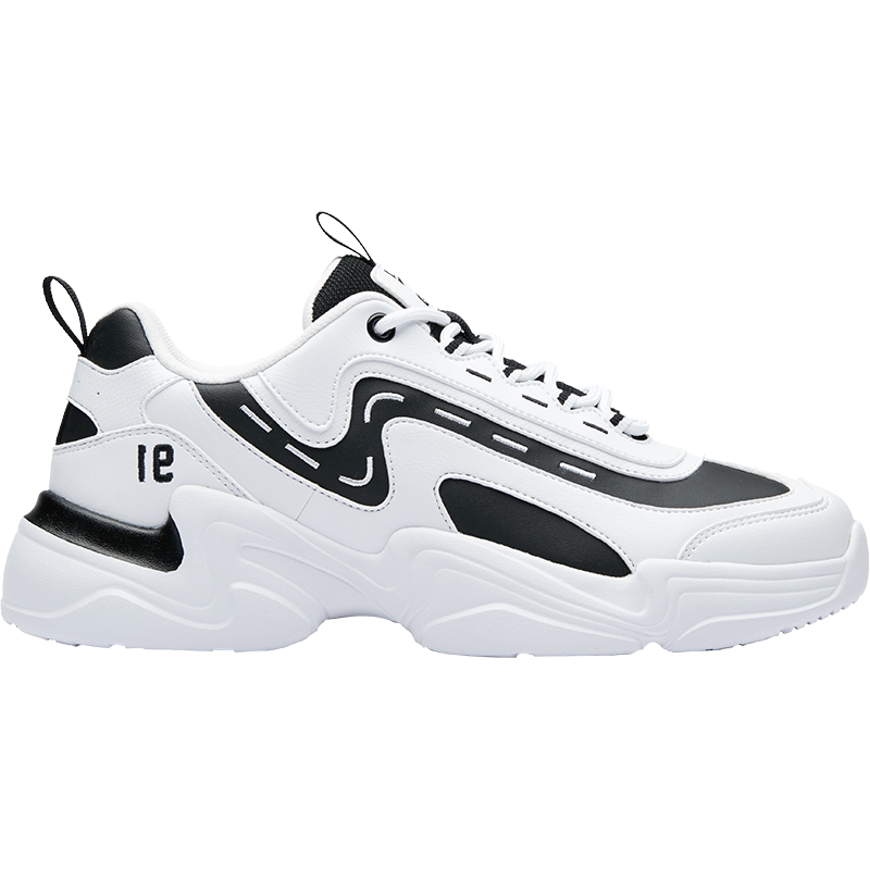 安踏潮鞋老爹鞋男鞋2020新款春季时尚小白色运动鞋潮流男士休闲鞋