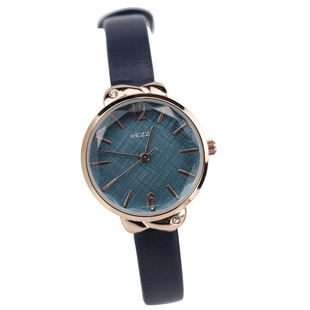 珂紫森女系手表小清晰学生简约学院风高中生中学生防水编织纹腕表