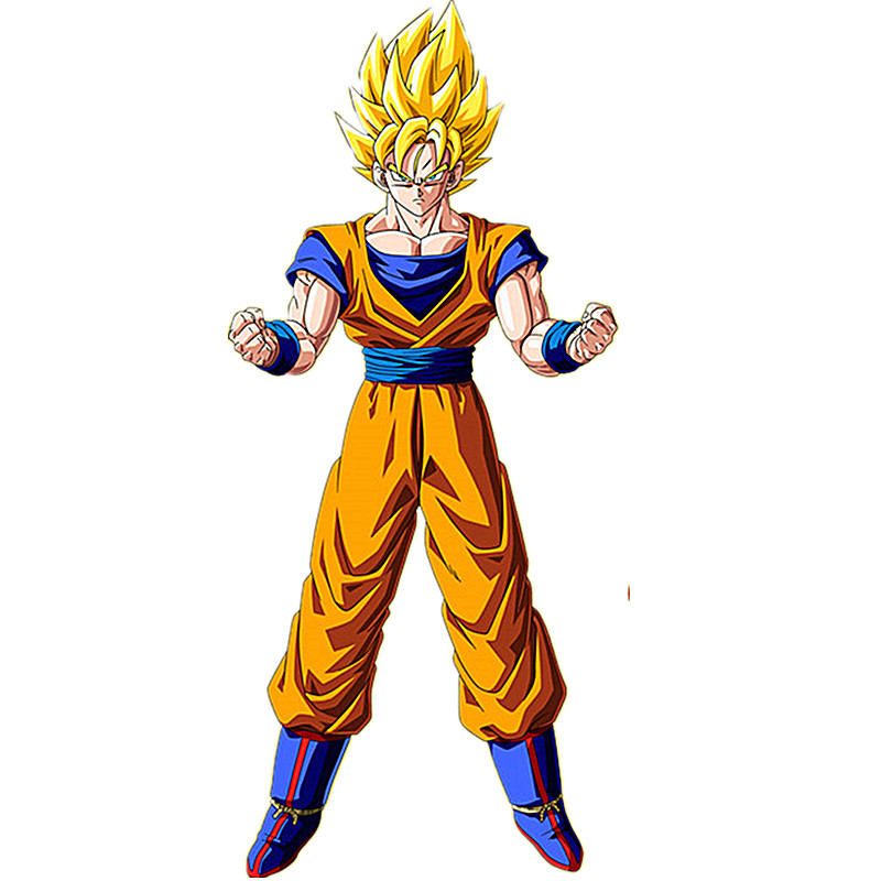 3d立体卡通贴纸七龙珠特大孙悟空墙纸自粘门贴墙贴装饰儿童房包邮