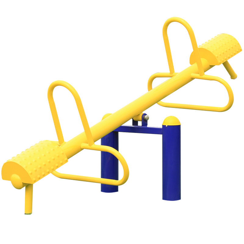 凯捷户外健身器材广场公园小区社区跷跷板室外路径双柱儿童翘翘板