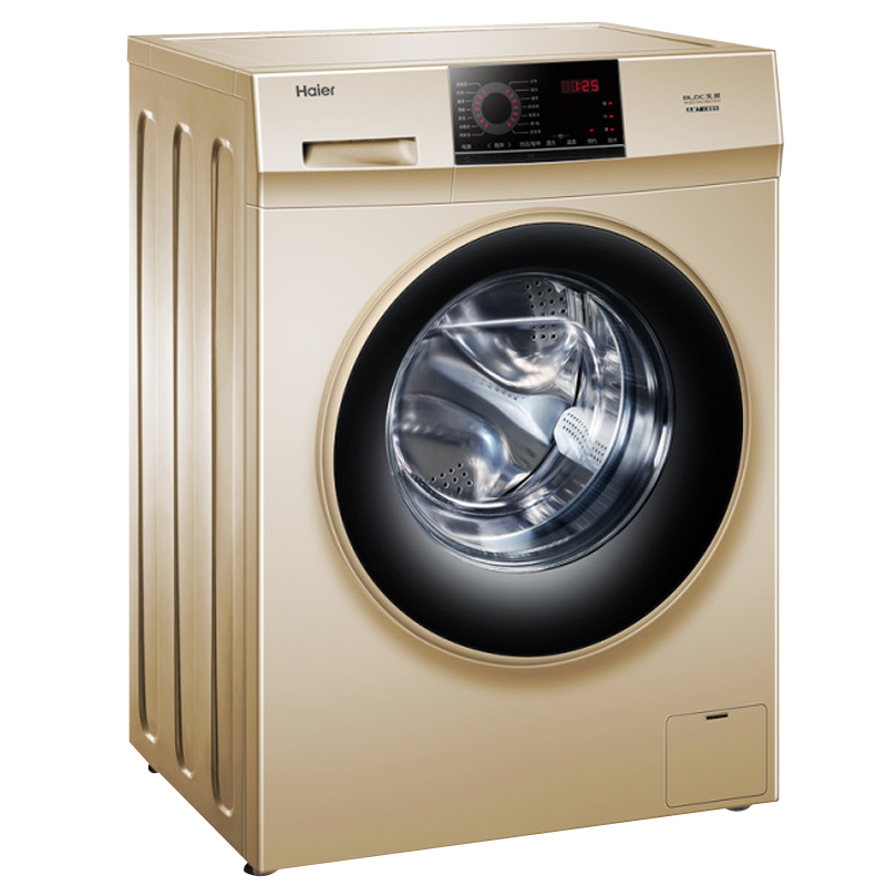haier/海尔g100818bg 10公斤大容量变频静音全自动滚筒洗衣机家用