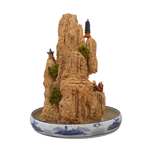 天然吸水石假山盆景组合奇石微景观鱼缸造景上水石包邮 券    券后