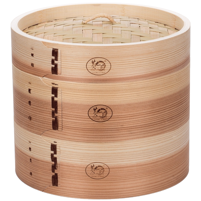 家用商用大小号深竹制蒸屉套装