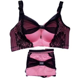 暮色平胸天使内衣加厚5cm馒头款聚拢无钢圈小胸显大文胸aa杯神器