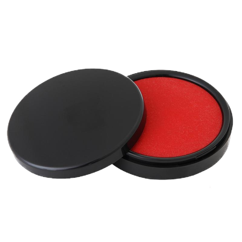 得力光敏印油印泥油红色非原子印章油财务专用公章印油大瓶光敏油印章