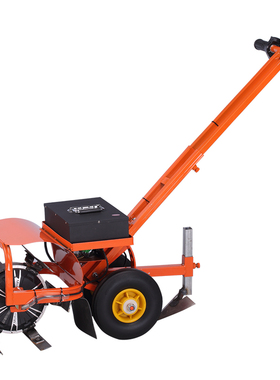 电动除草机带开沟松土犁地翻土家用一体机充电小型农用锄草微耕机