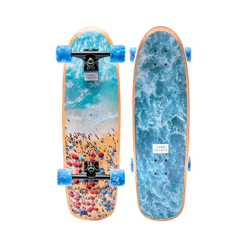 landyachtzdinghy小鱼板小艇香蕉板代步刷街板双翘滑板发动