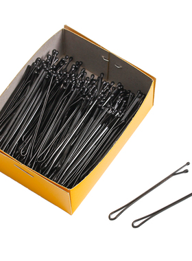 钢夹子黑色发夹