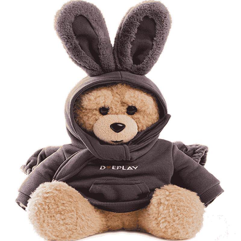 goc in c联名dueplay新品兔子熊热水袋暖手宝充电暖宝宝电热宝 - goc