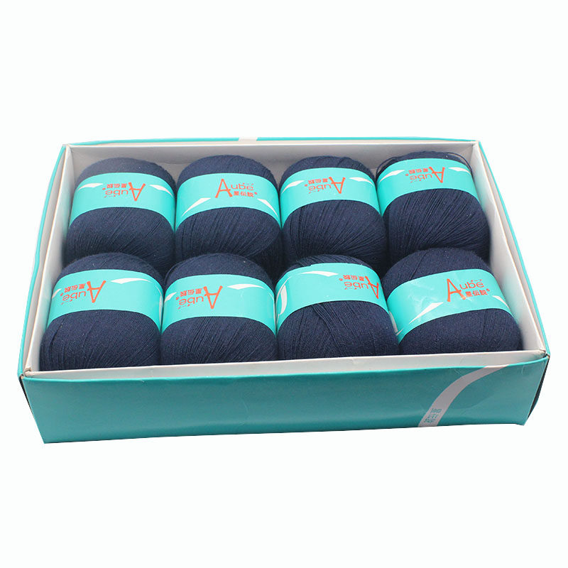 纯羊毛细线手工编织绒线团婴儿宝宝线开司米机织全毛混纺高支毛线