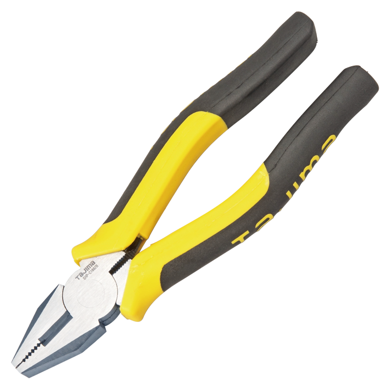 tajima田岛钢丝钳子老虎钳断线钳尖嘴/斜嘴钳多功能6/7/8寸合金钢