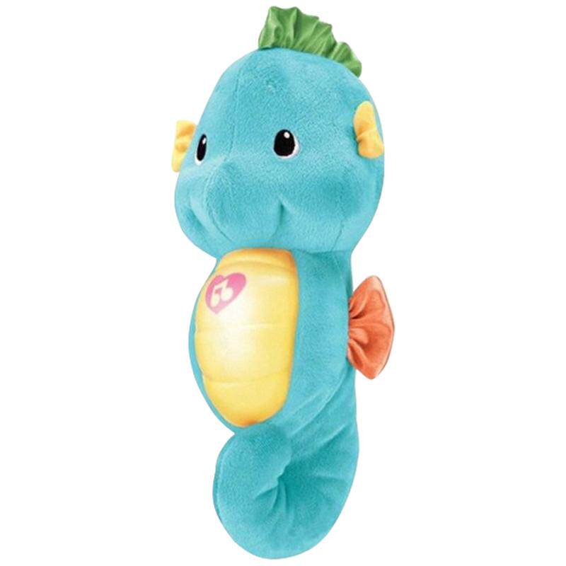 费雪声光安抚小海马玩偶胎教婴儿玩具早教音乐哄睡宝宝玩具0-1岁