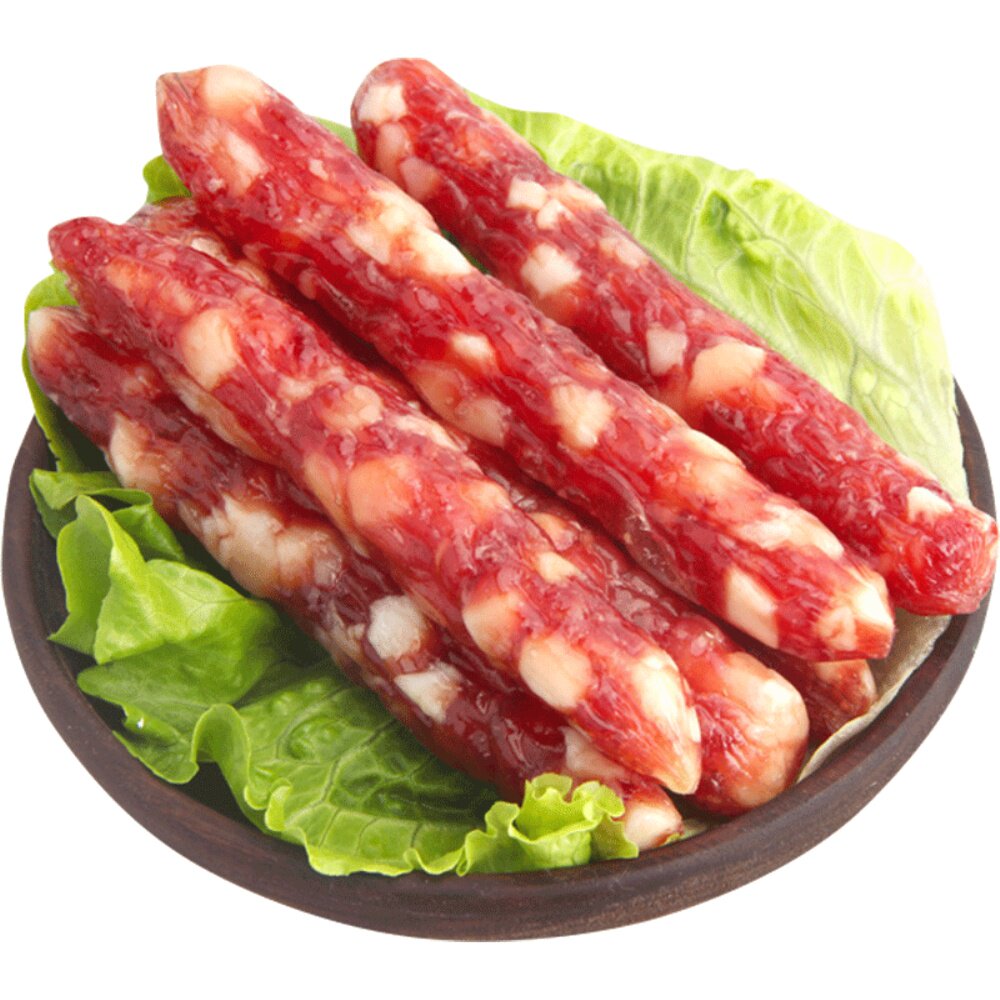 老广的味道广式腊肠广东特产烤香肠甜味农家自制腊味腊肉500g - 老广