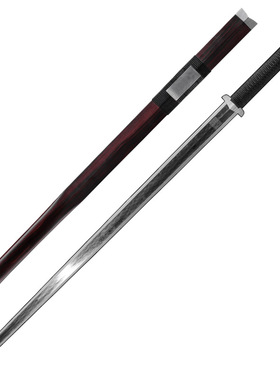 光复级冰裂纹八面长剑硬一体汉剑