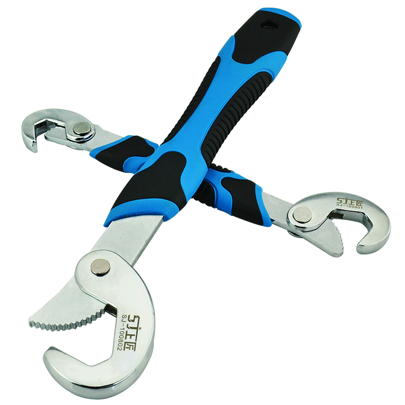 万能扳手扳手工具多功能自锁紧型大开口板手德国万用大号大扳手_够好