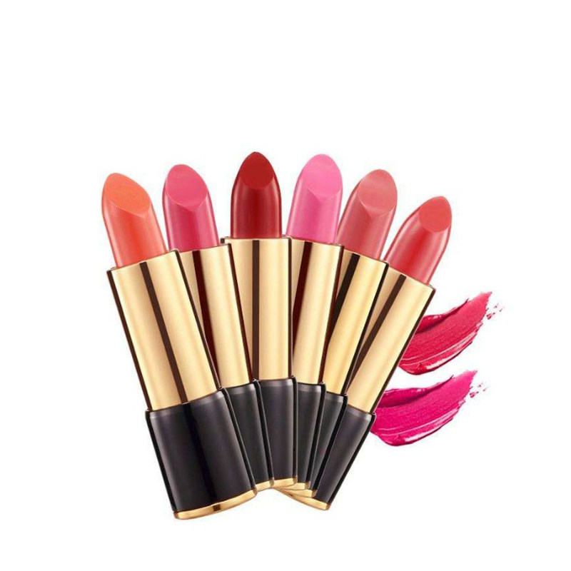 美颜秘笈哑光口红奶迪色盛世红丝绒雾面唇膏易上色持久水润显气质